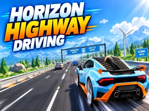 Horizon Highway Driving game artwork
