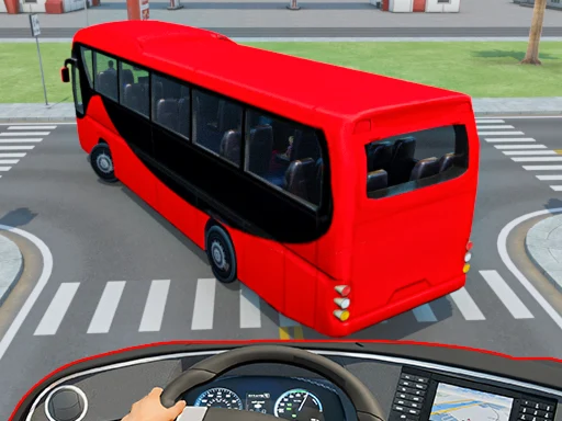 Modern Bus Driving Game game artwork