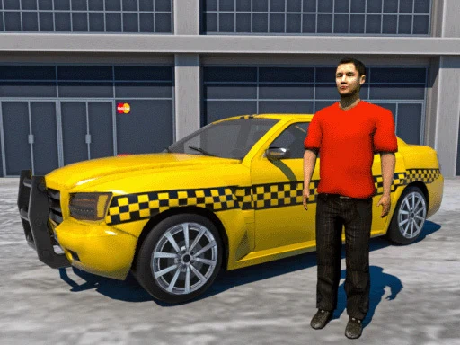 Passenger City Taxi Game game artwork