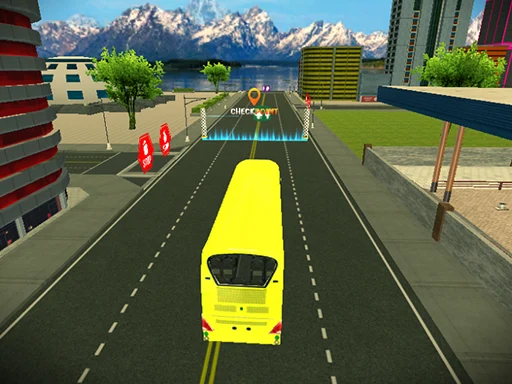 Public City Transport Bus Simulator game artwork