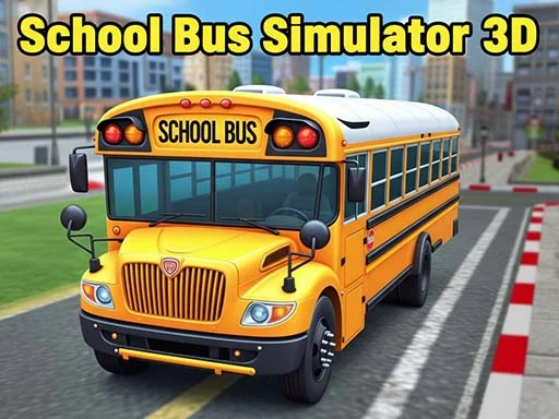 School Bus Simulator 3D game artwork