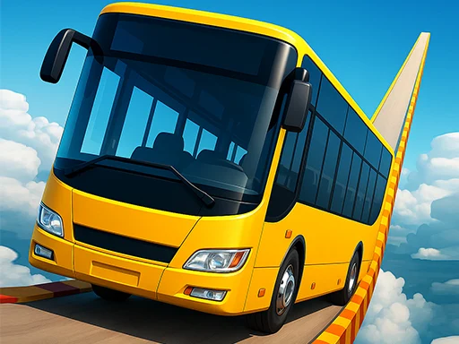 Sky Bus Mega Ramp Drive game artwork